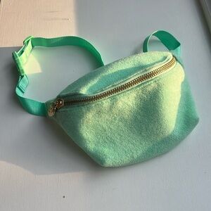 Stoney Clover Lane x Target Light Green Terry Cloth Fanny Pack